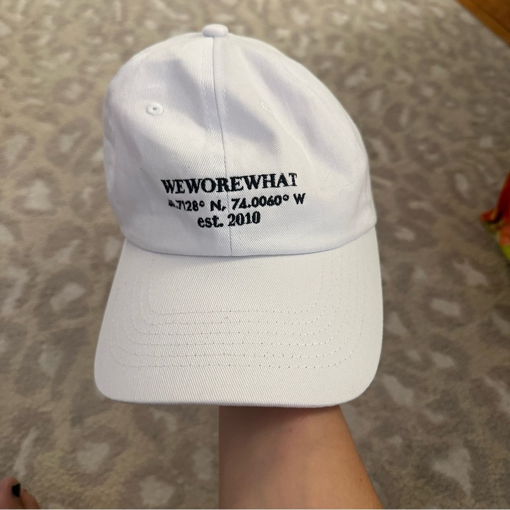 We wore what baseball hat
